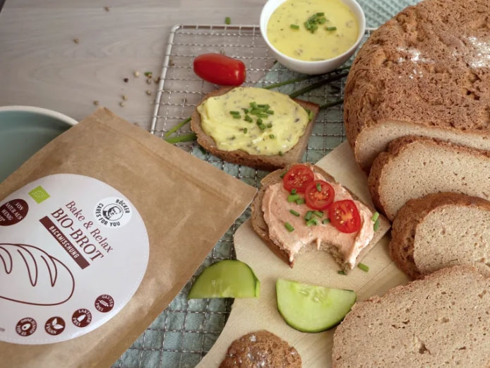 🍞 Bánh Mì Lên Men Không Gluten Nướng Bằng Máy – Dễ Làm Ngay Tại Nhà