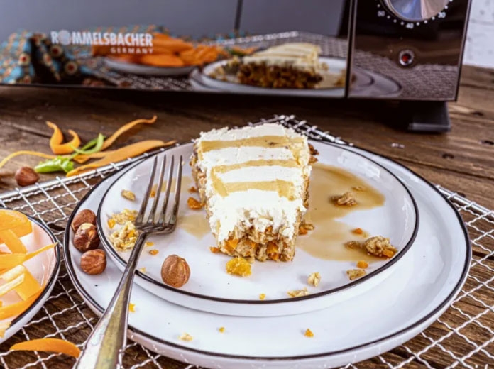 Carrot Cake Baked Oatmeal – Món bánh Nướng Hương Carrot Cake Ấm Áp
