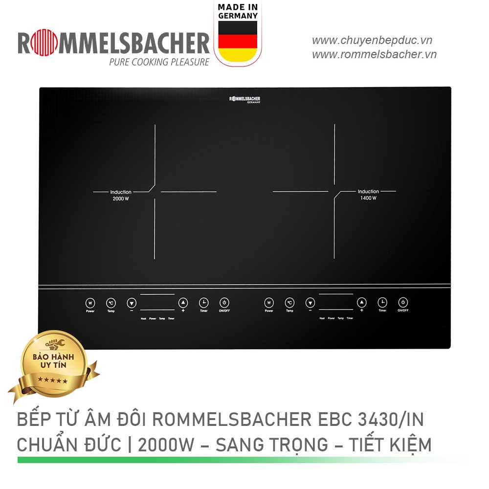 Bếp Từ Đôi Âm Rommelsbacher